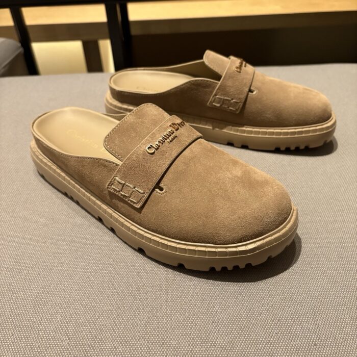 디올 보이 뮬 스웨이드 카프스킨 베이지 반 슬리퍼 레플리카 미러급 SA급 S급 고퀄리티 최상급 하이엔드 신발 [여성] 6