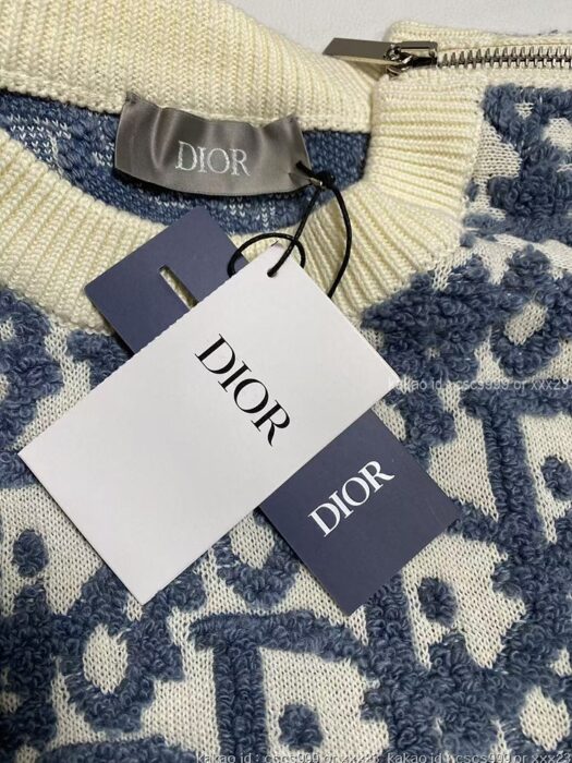 2024.11.26_[정ㅇㅇ 고객님 주문제품 검수사진] 디올 긴팔 라운드 니트 레플리카 미러급 SA급 S급 고퀄리티 5