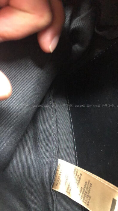2023.02.18_[박ㅇ연 고객님 검수] 버버리 레플리카 가방 7