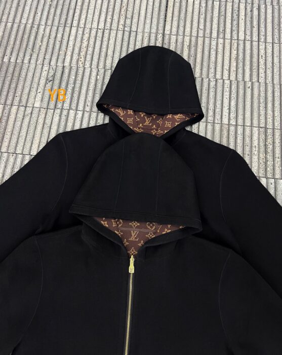 루이비통 모노그램 양면 후드집업 블랙 브라운 레플리카 미러급 SA급 S급 고퀄리티 하이엔드 최상급 의류 [남성여성공용] 14