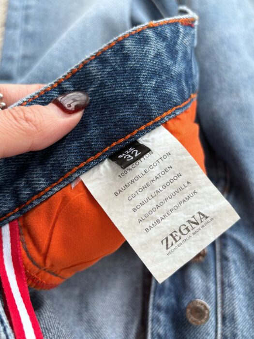 제냐 ZEGNA 베이직 4단추 청바지 라이트 블루 레플리카 미러급 SA급 S급 고퀄리티 하이엔드 최상급 의류 [남성] 14