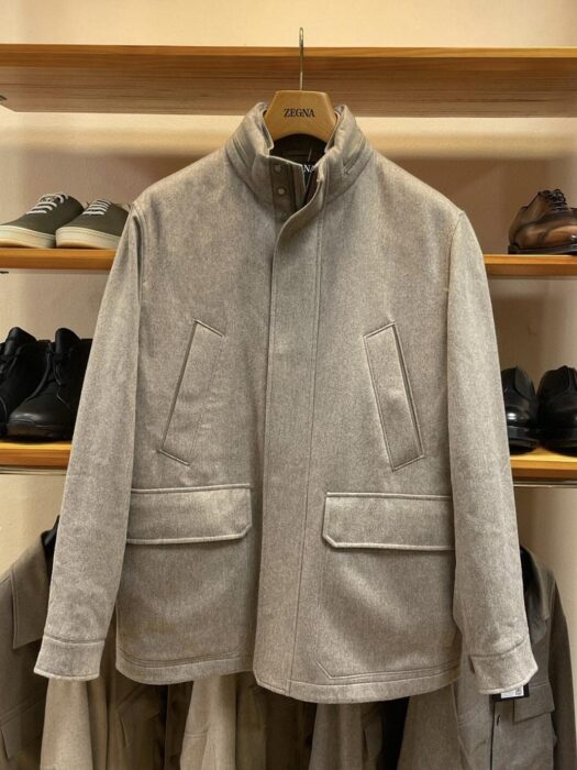 제냐 ZEGNA 캐시미어 멀티포켓 자켓 그레이 레플리카 미러급 SA급 S급 고퀄리티 하이엔드 최상급 의류 [남성] 16