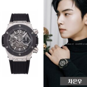 [차은우 PICK] 위블로 빅뱅 유니코 킹 티타늄 세라믹 레플리카 미러급 SA급 S급 고퀄리티 셀럽 시계 워치 [남성]