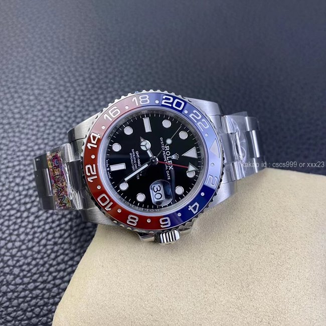 [이정재 PICK] 로렉스 GMT-마스터 펩시 레플리카 미러급 SA급 S급 고퀄리티 셀럽 시계 워치 [남성] 17