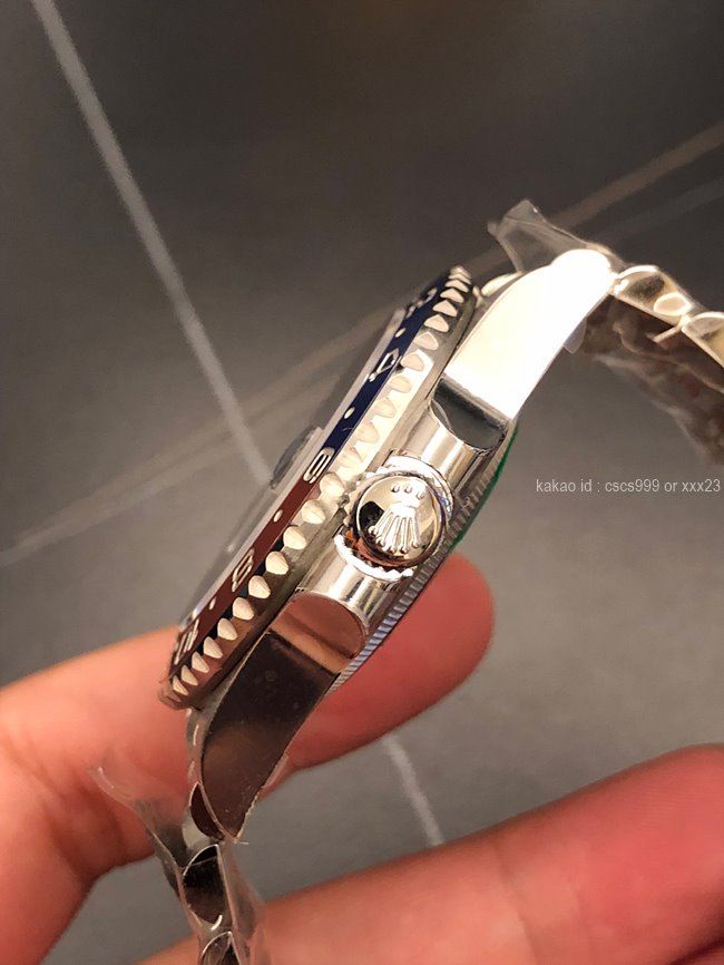 [이정재 PICK] 로렉스 GMT-마스터 펩시 레플리카 미러급 SA급 S급 고퀄리티 셀럽 시계 워치 [남성] 24