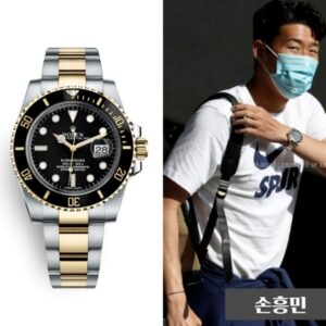 [손흥민 PICK] 로렉스 서브마리너 데이트 흑콤 레플리카 미러급 SA급 S급 고퀄리티 셀럽 시계 워치 [남성] 최상급 하이엔드 - thebest