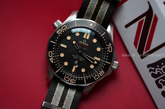 [다니엘 크레이그 PICK] 오메가 씨마스터 다이버 300M 코엑시얼 마스터 크로노미터 레플리카 미러급 SA급 S급 고퀄리티 셀럽 시계 워치 [남성] 20