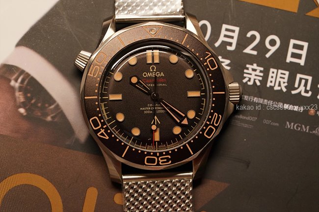 [다니엘 크레이그 PICK] 오메가 씨마스터 다이버 300M 코엑시얼 마스터 크로노미터 레플리카 미러급 SA급 S급 고퀄리티 셀럽 시계 워치 [남성] 29