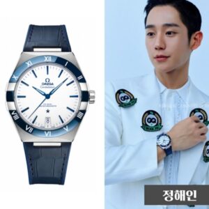 [정해인 PICK] 오메가 컨스텔레이션 코엑시얼 마스터 크로노미터 레플리카 미러급 SA급 S급 고퀄리티 셀럽 시계 워치 [남성]
