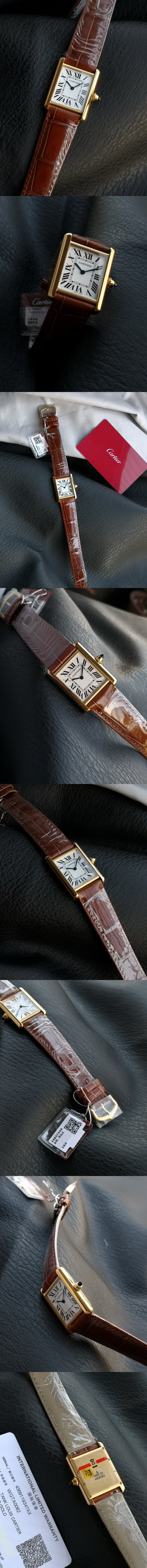 까르띠에 (6 color) 탱크 솔로 머스트 WT100005 쿼츠 Cal.157타입 시계 레플리카 미러급 SA급 S급 고퀄리티 워치 [남성여성공용] 6