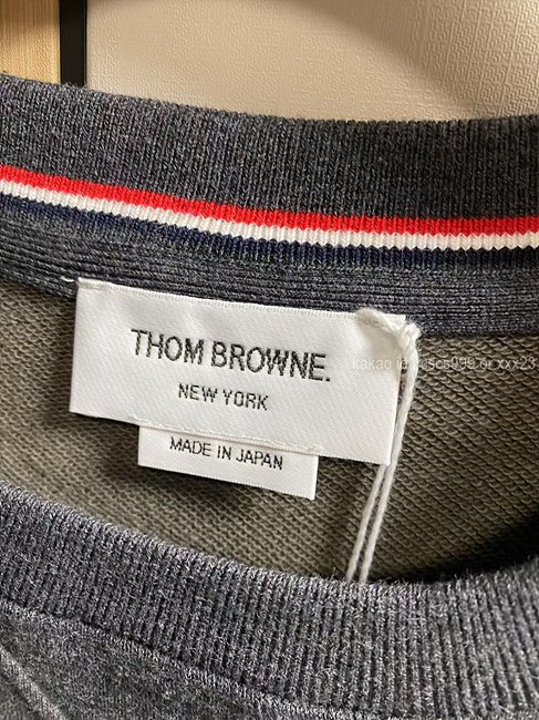 2025.03.17_[이ㅇㅇ 고객님 주문제품 검수사진] 톰브라운 긴팔 라운드 맨투맨 티셔츠 레플리카 미러급 SA급 S급 고퀄리티 4