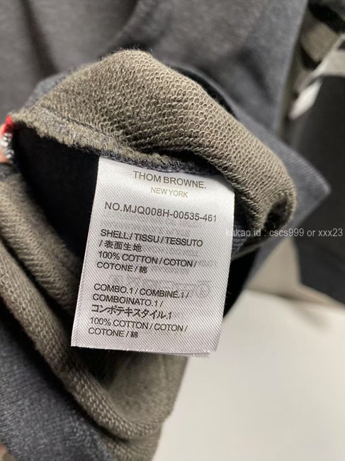 2025.03.17_[이ㅇㅇ 고객님 주문제품 검수사진] 톰브라운 긴팔 라운드 맨투맨 티셔츠 레플리카 미러급 SA급 S급 고퀄리티 9