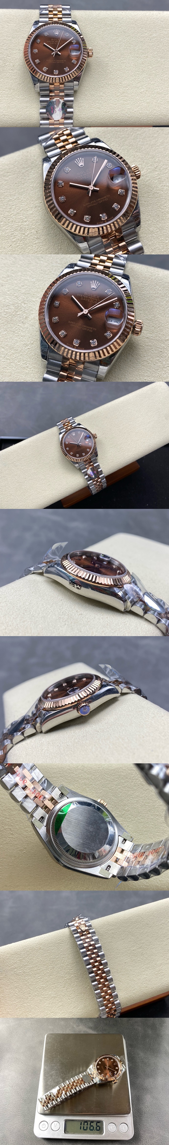 로렉스 데이져스트 오토매틱 ETA-2688 시계 레플리카 미러급 SA급 S급 고퀄리티 워치 [여성] 2