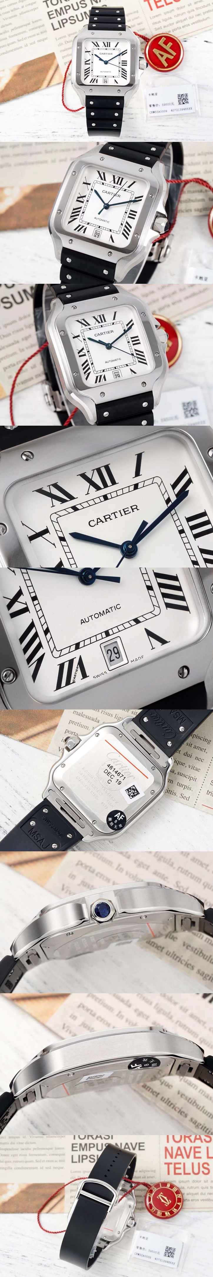 까르띠에 산토스 시계 (4 color) 레플리카 미러급 SA급 S급 고퀄리티 워치 [남성] 5