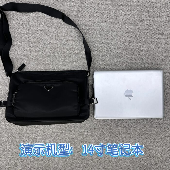 프라다 나일론 라지 메신저 백 블랙 레플리카 미러급 SA급 S급 고퀄리티 최상급 하이엔드 가방 [남성여성공용] 21