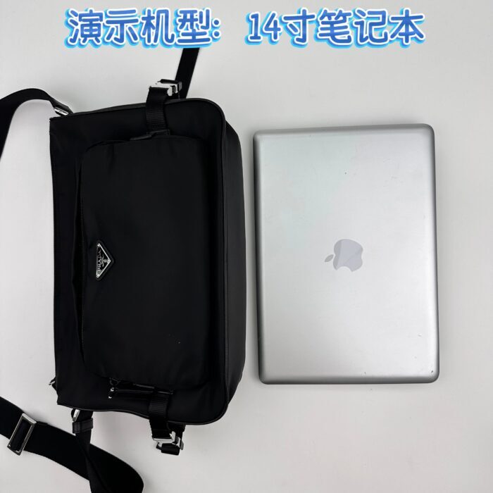 프라다 나일론 라지 메신저 백 블랙 레플리카 미러급 SA급 S급 고퀄리티 최상급 하이엔드 가방 [남성여성공용] 22