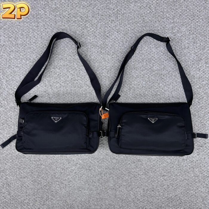 프라다 나일론 라지 메신저 백 블랙 레플리카 미러급 SA급 S급 고퀄리티 최상급 하이엔드 가방 [남성여성공용] 23