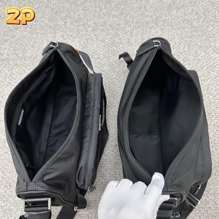 프라다 나일론 라지 메신저 백 블랙 레플리카 미러급 SA급 S급 고퀄리티 최상급 하이엔드 가방 [남성여성공용] 28