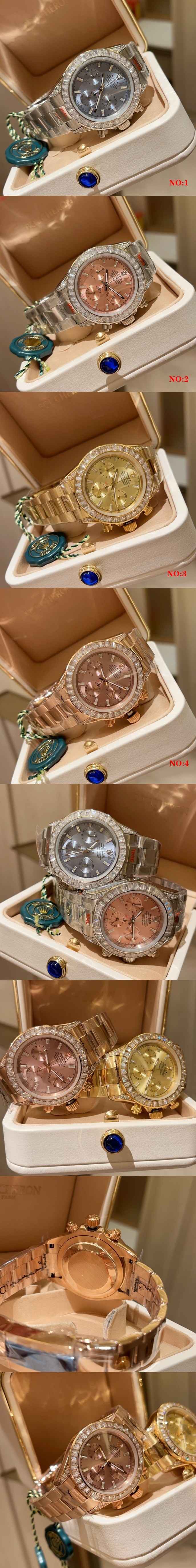 로렉스 데이토나 쿼츠 Cal.4130타입 시계 레플리카 미러급 SA급 S급 고퀄리티 워치 [남성여성공용] 2