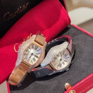 까르띠에 토르튜 여성용 화이트 다이얼 스위스 정품 쿼츠 무브먼트 car0875 시계 레플리카 미러급 SA급 S급 고퀄리티 워치 [여성]
