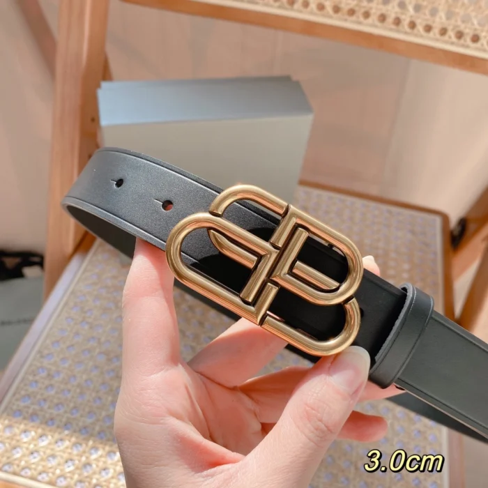 발렌시아가 레더 BB버클 벨트 2종 골드 레플리카 미러급 SA급 S급 고퀄리티  [남성여성공용] 최상급 하이엔드 - best 3
