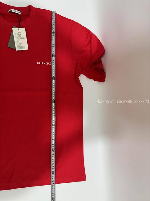 2025.07.30_[정ㅇㅇ 고객님 주문제품 검수사진] 발렌시아가 반팔 라운드티셔츠 레플리카 미러급 SA급 S급 고퀄리티 하이엔드 최상급 의류 9