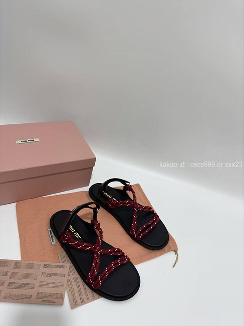 2025.07.31_[조ㅇㅇ 고객님 주문제품 검수사진] 미우미우 샌들 레플리카 미러급 SA급 S급 고퀄리티 하이엔드 최상급 신발 3