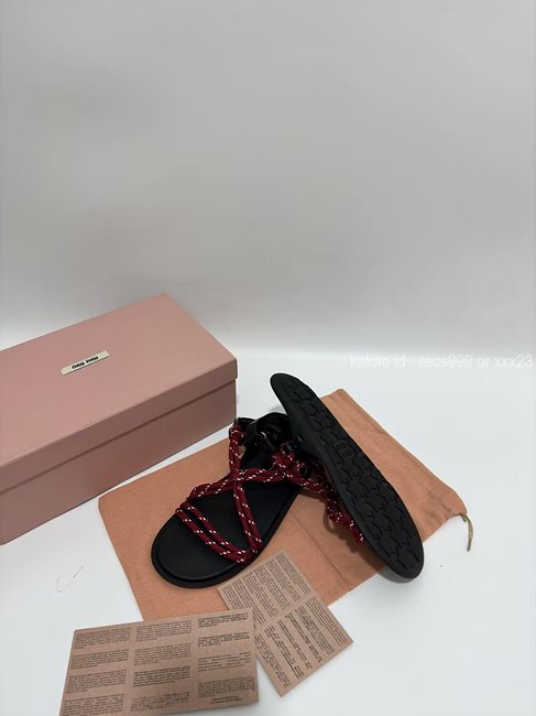 2025.07.31_[조ㅇㅇ 고객님 주문제품 검수사진] 미우미우 샌들 레플리카 미러급 SA급 S급 고퀄리티 하이엔드 최상급 신발 4