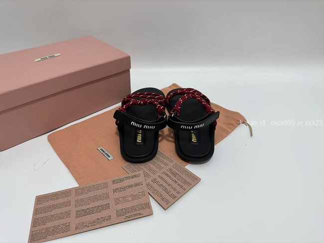 2025.07.31_[조ㅇㅇ 고객님 주문제품 검수사진] 미우미우 샌들 레플리카 미러급 SA급 S급 고퀄리티 하이엔드 최상급 신발 5