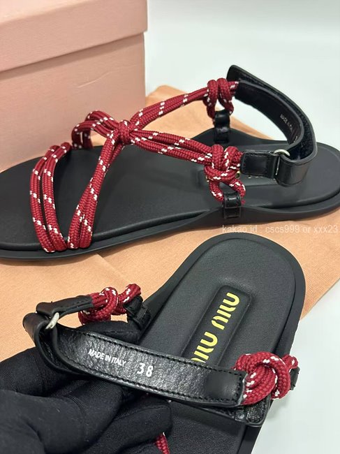 2025.07.31_[조ㅇㅇ 고객님 주문제품 검수사진] 미우미우 샌들 레플리카 미러급 SA급 S급 고퀄리티 하이엔드 최상급 신발 6