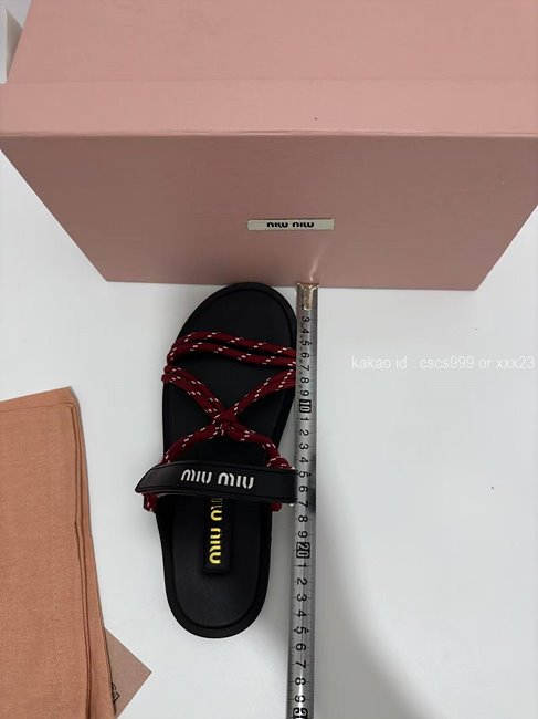 2025.07.31_[조ㅇㅇ 고객님 주문제품 검수사진] 미우미우 샌들 레플리카 미러급 SA급 S급 고퀄리티 하이엔드 최상급 신발 7