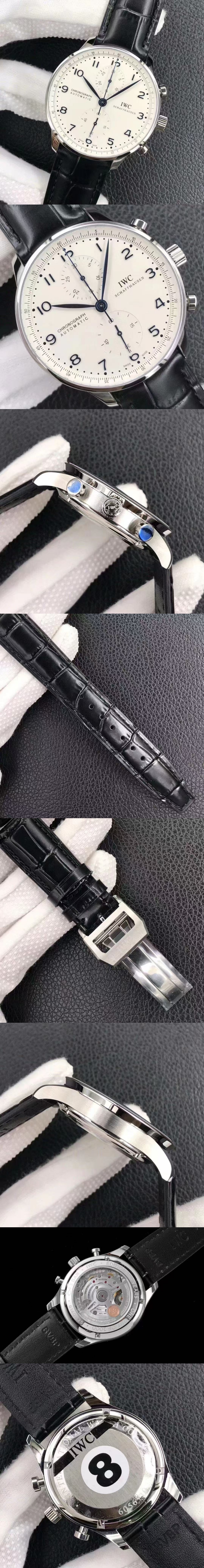 IWC 포르투기즈 오토매틱 82200 타입 화이트다이얼 시계 레플리카 미러급 SA급 S급 고퀄리티 워치 [남성] 2