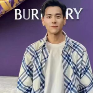 버버리 블루 체크 긴팔 셔츠 화이트 블루 레플리카 미러급 SA급 S급 고퀄리티 하이엔드 최상급 의류 [남성여성공용]