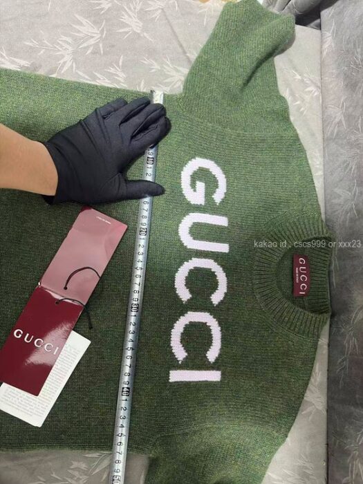 2026.01.23_[노ㅇㅇ 고객님 주문제품 검수사진] 구찌 긴팔 라운드 니트 스웨터 레플리카 미러급 SA급 S급 고퀄리티 하이엔드 최상급 이미테이션  7