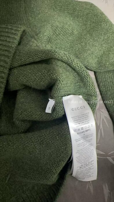 2026.01.23_[노ㅇㅇ 고객님 주문제품 검수사진] 구찌 긴팔 라운드 니트 스웨터 레플리카 미러급 SA급 S급 고퀄리티 하이엔드 최상급 이미테이션  8