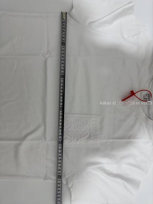 2025.08.14_[유ㅇㅇ 고객님 주문제품 검수사진] 로에베 반팔 라운드티셔츠 레플리카 미러급 SA급 S급 고퀄리티 하이엔드 최상급  9