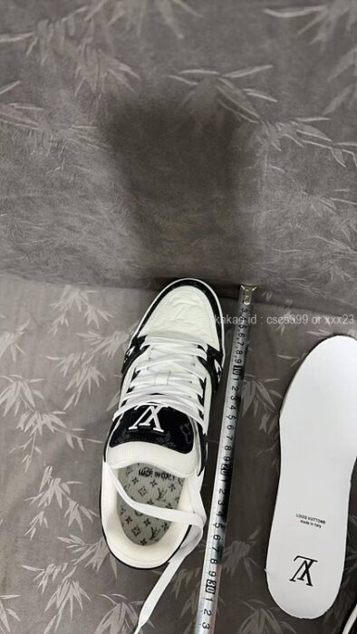 2026.01.16_[김ㅇㅇ 고객님 주문제품 검수사진] 루이비통 LV 트레이너 데님 블랙 스니커즈 레플리카 미러급 SA급 S급 고퀄리티 하이엔드 최상급 이미테이션 신발 8