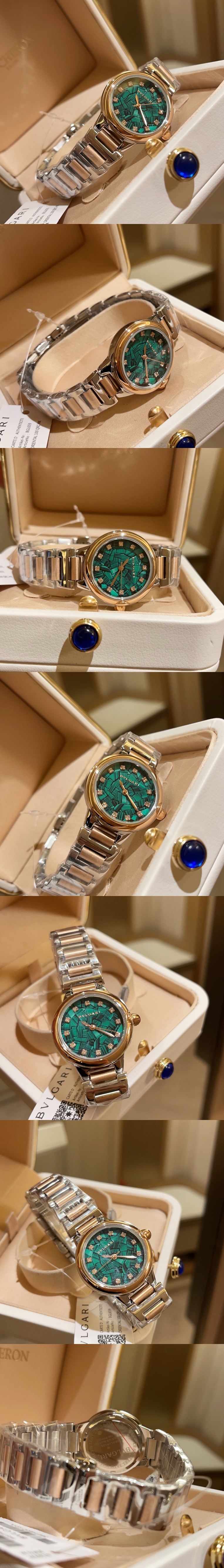 불가리 루시아 여성용시계 스위스 쿼츠 쥬얼리 셋팅 시계 (2 color) 레플리카 미러급 SA급 S급 고퀄리티 워치 [여성] 3