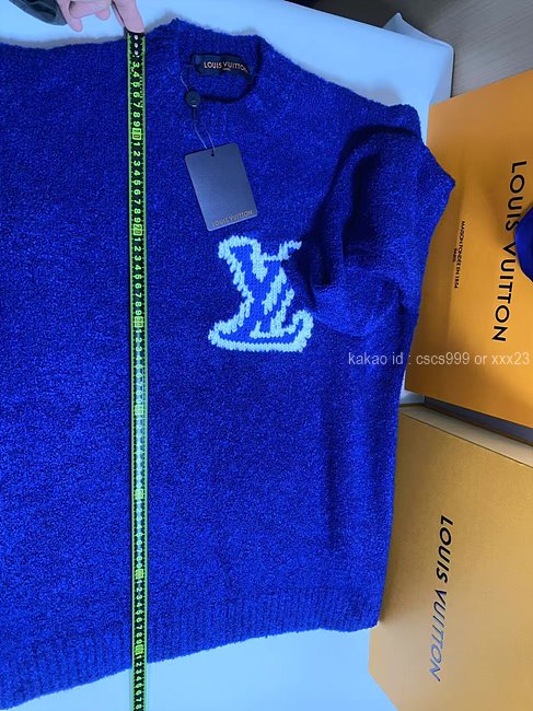 2025.03.22_[권ㅇㅇ 고객님 주문제품 검수사진] 루이비통 긴팔 라운드 니트티셔츠 레플리카 미러급 SA급 S급 고퀄리티 8