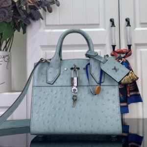 루이비통 LV 시티 스티머 미니백 M85454 스카이 블루 타조무늬 레플리카 미러급 SA급 S급 고퀄리티 최상급 하이엔드 가방 [여성]