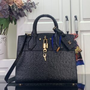 루이비통 LV 시티 스티머 MM백 M84079 블랙 타조무늬 레플리카 미러급 SA급 S급 고퀄리티 최상급 하이엔드 가방 [여성]