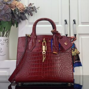 루이비통 LV 시티 스티머 MM백 M95846 레드 악어무늬 레플리카 미러급 SA급 S급 고퀄리티 최상급 하이엔드 가방 [여성]