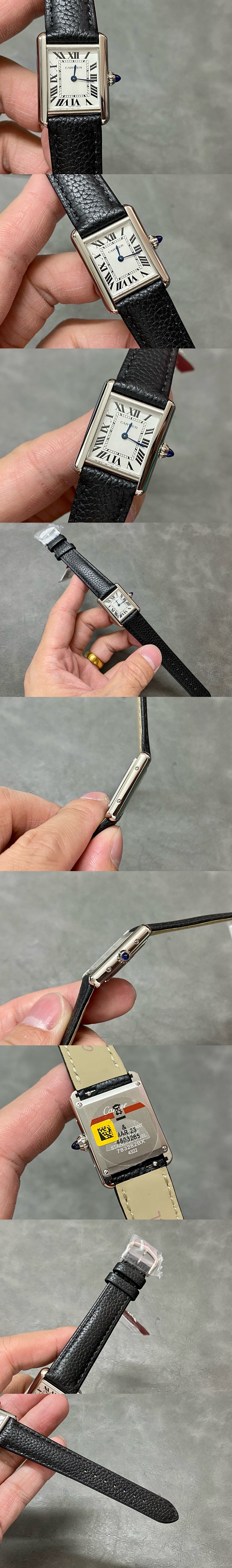 까르띠에 탱크 솔로 머스트 WT100005 쿼츠 Cal.157타입 시계 레플리카 미러급 SA급 S급 고퀄리티 워치 [남성여성공용] 2