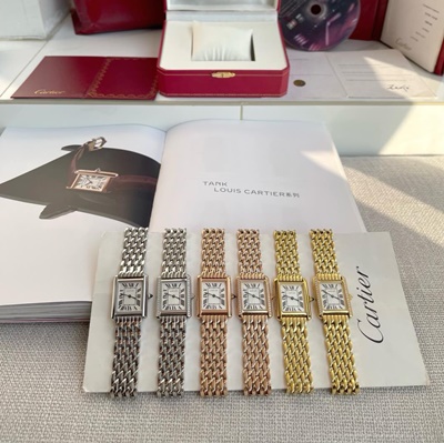 까르띠에 (6 color) 탱크 루이스 WT100006 쿼츠 Cal.157타입 시계 레플리카 미러급 SA급 S급 고퀄리티 워치 [여성]