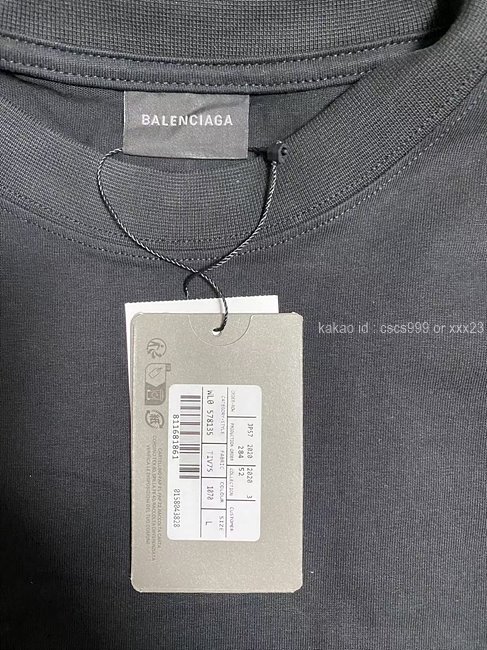 2024.12.18_[이ㅇㅇ 고객님 주문제품 검수사진] 발렌시아가 반팔 라운드 티셔츠 레플리카 미러급 SA급 S급 고퀄리티 4