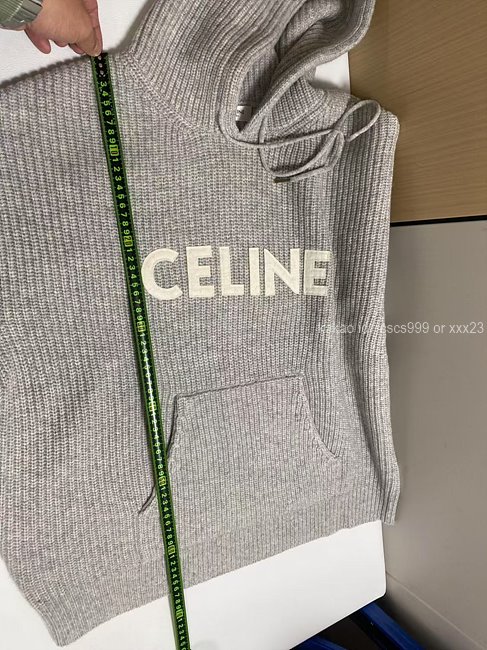 2024.12.24_[차ㅇㅇ 고객님 주문제품 검수사진] 셀린느 후드 긴팔 니트 레플리카 미러급 SA급 S급 고퀄리티 7