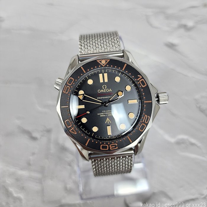 오메가 코엑시엘 마스터 다이버 300M 제임스본드 007 에디션 시계 레플리카 미러급 SA급 S급 고퀄리티 워치 - best 4