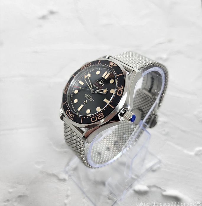 오메가 코엑시엘 마스터 다이버 300M 제임스본드 007 에디션 시계 레플리카 미러급 SA급 S급 고퀄리티 워치 - best 6