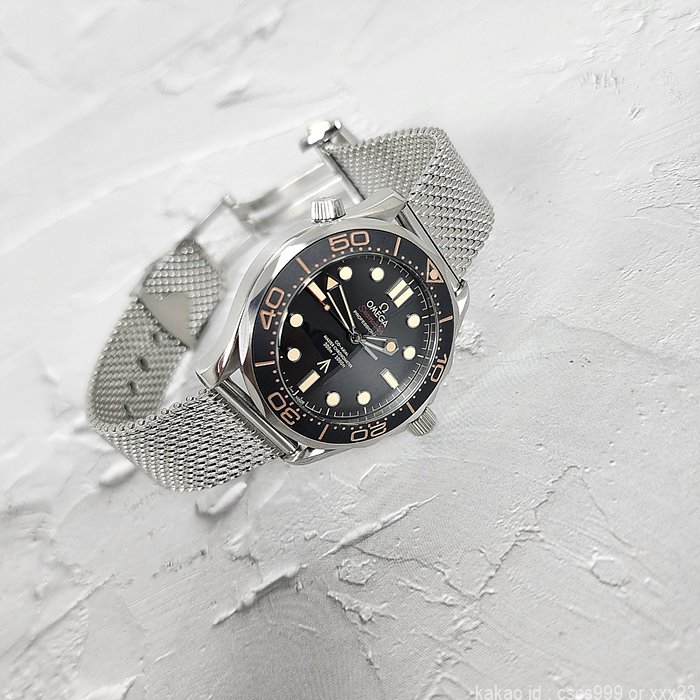 오메가 코엑시엘 마스터 다이버 300M 제임스본드 007 에디션 시계 레플리카 미러급 SA급 S급 고퀄리티 워치 - best 10