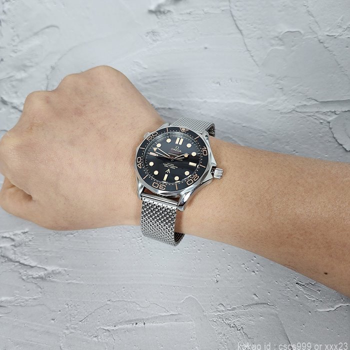 오메가 코엑시엘 마스터 다이버 300M 제임스본드 007 에디션 시계 레플리카 미러급 SA급 S급 고퀄리티 워치 - best 13